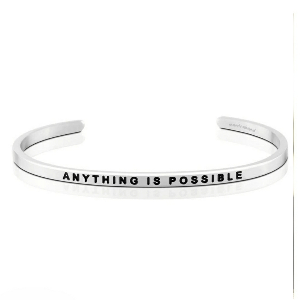 MantraBand "Anything is Possible" Bangle